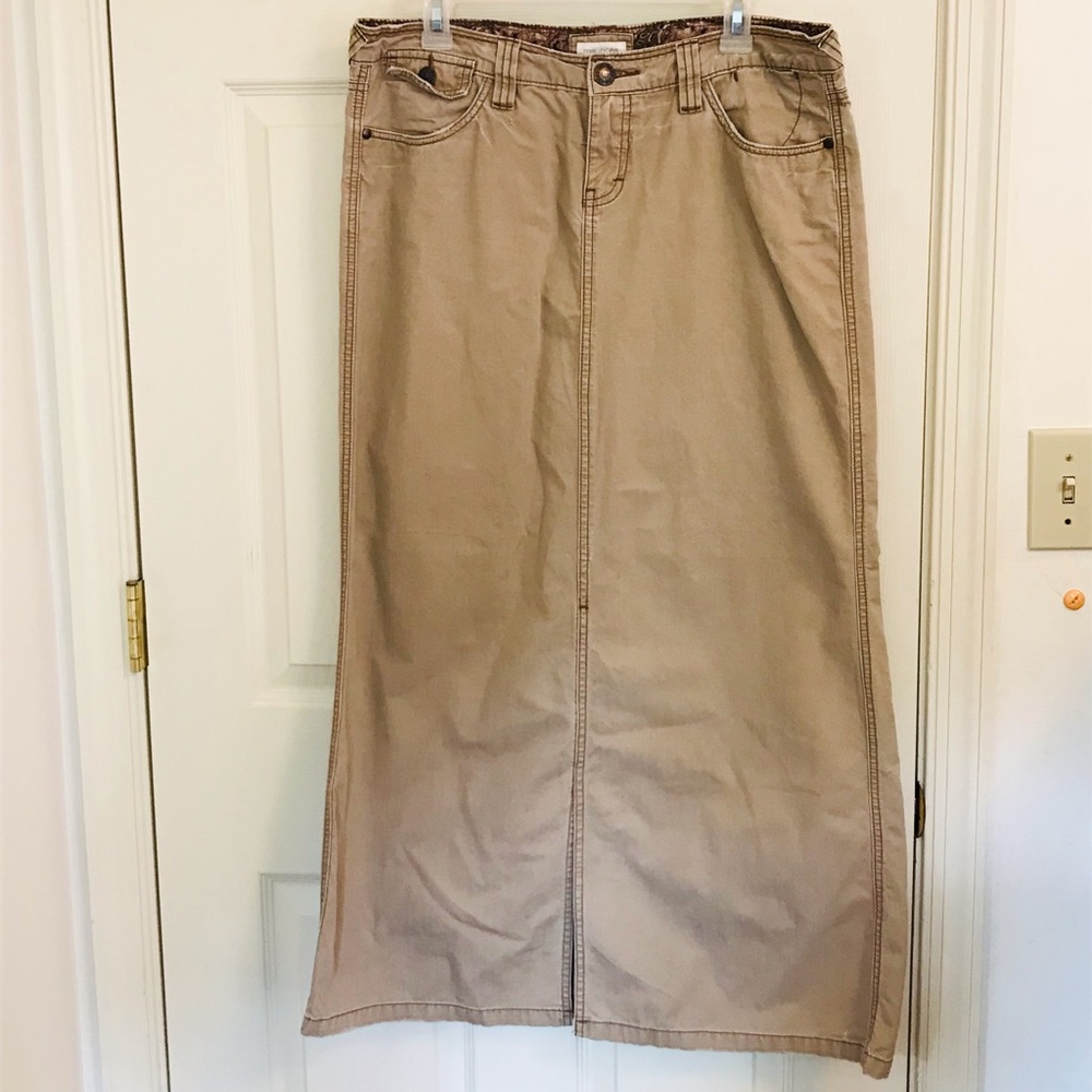 Maurices Khaki skirt